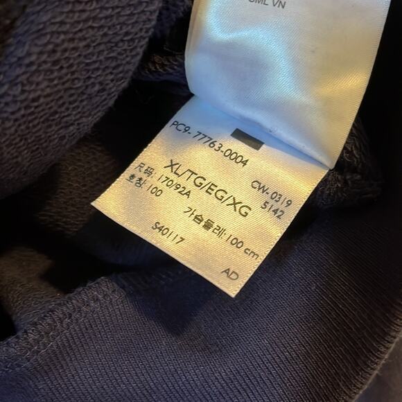 Levi’s Sweatshirt Navy Blue White 1X - Picture 6 of 8